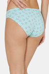 Zivame Anti-Microbial Low Rise Full Coverage Bikini Panty (Pack of 3) - Multicolor — thumbnail 3